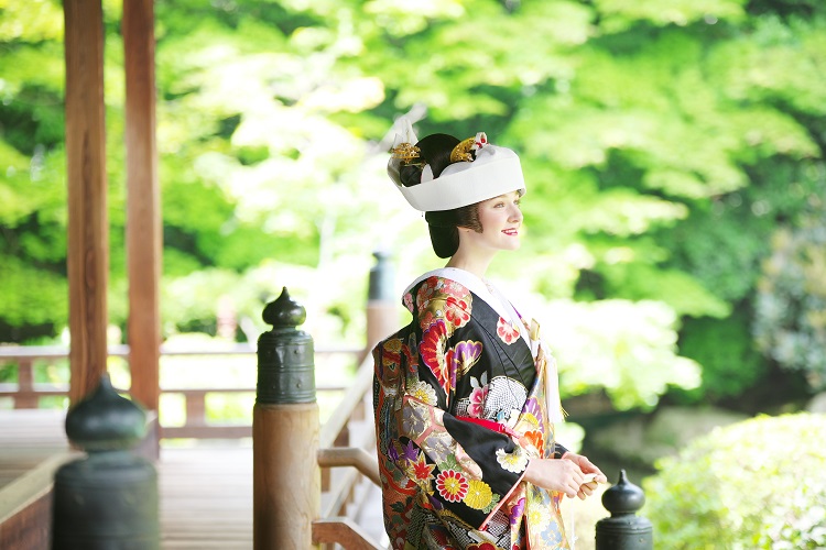 2862］訪問着 檜扇鳳凰花文様 金彩 鼓 正絹 着物 袷（ふーこ様［9961  