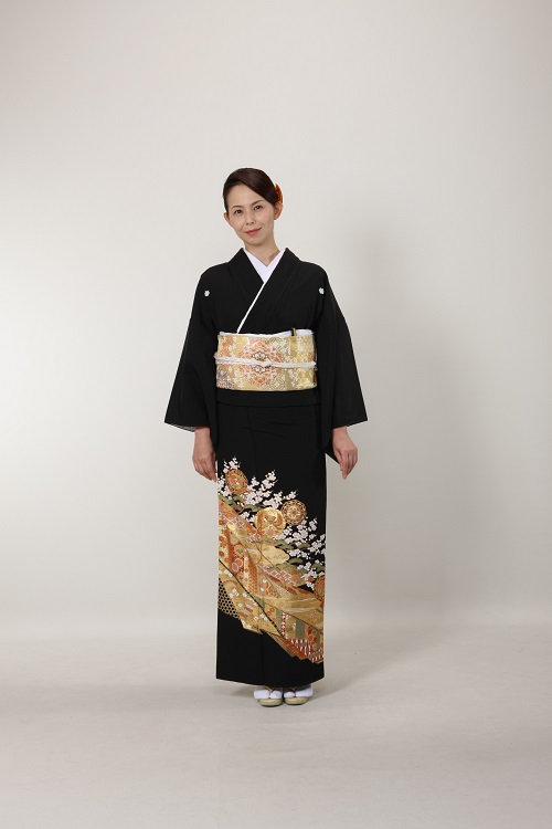 歳末　お値下げ　大正ロマン留袖　吉祥柄