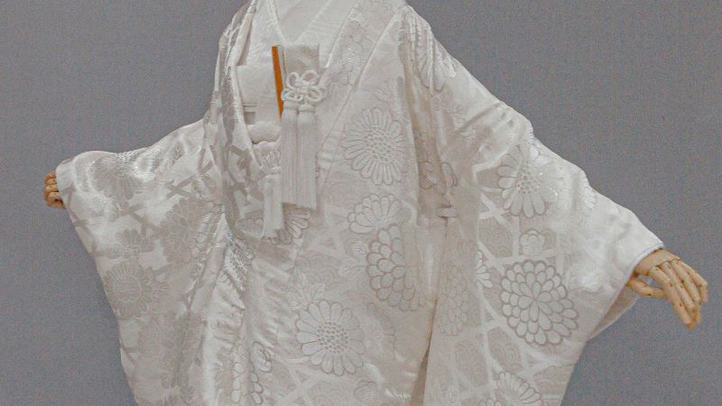 TANAN丹庵 白無垢「篭目菊紋様」 - TANAN 丹庵