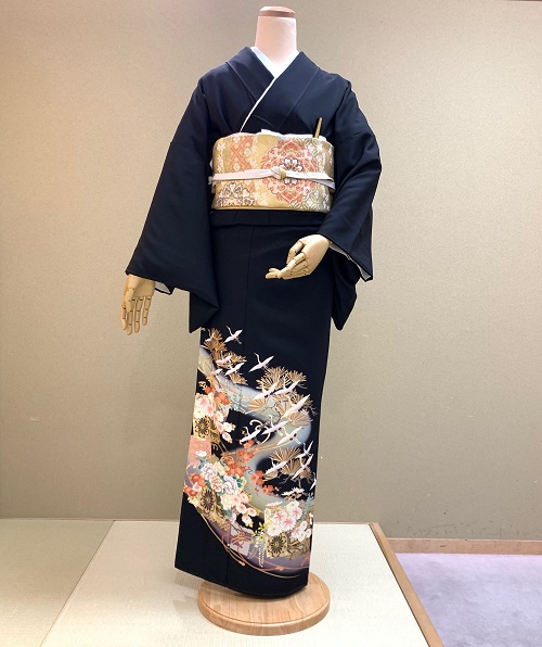 留袖「花車流水に松」 TANAN丹庵 - TANAN 丹庵