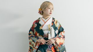色打掛「繚雅薬玉文」TANAN丹庵