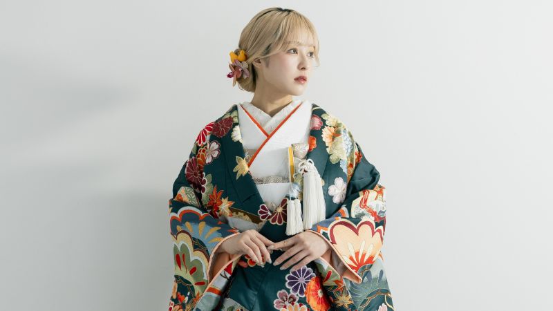 色打掛「繚雅薬玉文」TANAN丹庵