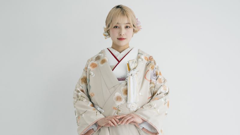 色打掛「梅花花車文｣　TANAN丹庵
