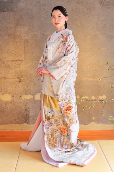 新作色打掛「梅花花車文｣TANAN丹庵 - TANAN 丹庵
