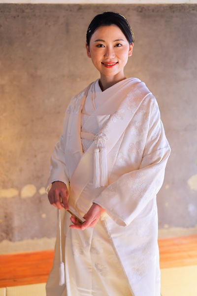 新作 白無垢 手刺繍 秋桜 Tanan丹庵 Tanan 丹庵