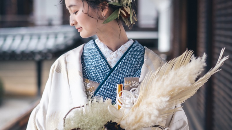 色掛下をたのしむ TANAN丹庵 京都結婚式 - TANAN 丹庵