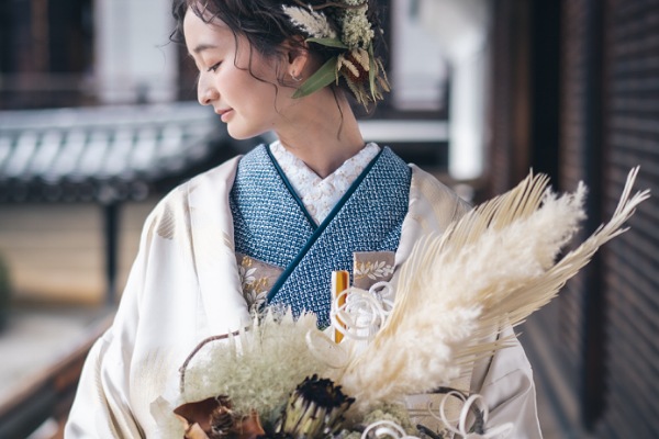 色掛下をたのしむ TANAN丹庵 京都結婚式 - TANAN 丹庵