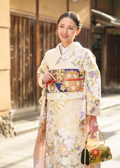 振袖 TANAN丹庵「桂由美 ローズの調べ」 - TANAN 丹庵