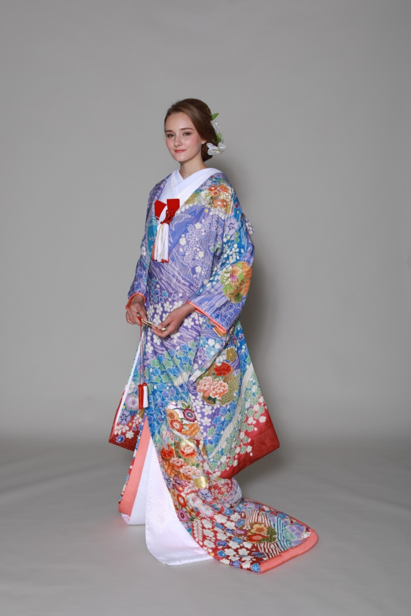 林景正　青織部花入　共箱あり あおき【L-8755】西陣 川島織物製 袋帯 蜂蜜色 花菱文（落款入