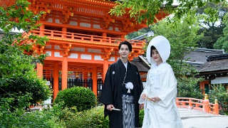 「日本の結婚式」花嫁衣装 上賀茂神社 TANAN丹庵