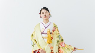 TANAN丹庵 色打掛「幸彩花車文」 - TANAN 丹庵