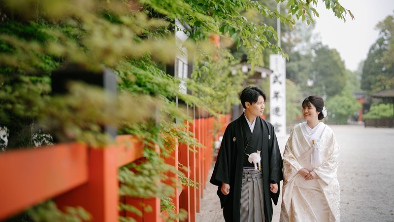 上賀茂神社　結婚奉告＆写真撮影プラン