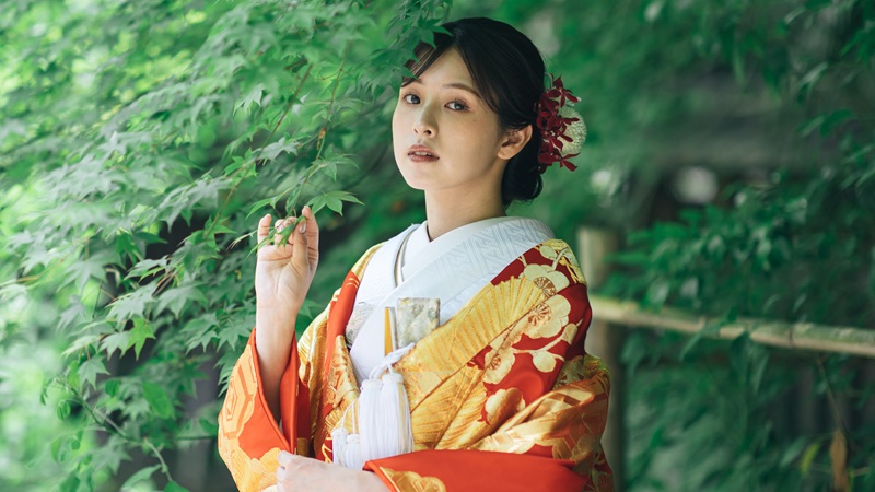 色打掛「瑞友」 TANAN丹庵　京都結婚式