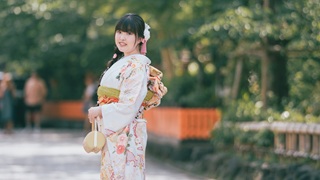 成人式前撮り　祇園巽橋・鴨川・ギャラリー　TANAN丹庵