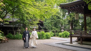 梨木神社　二人挙式＆能舞台撮影プラン