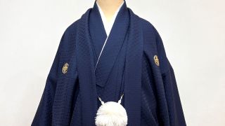 紺紋付　TANAN丹庵