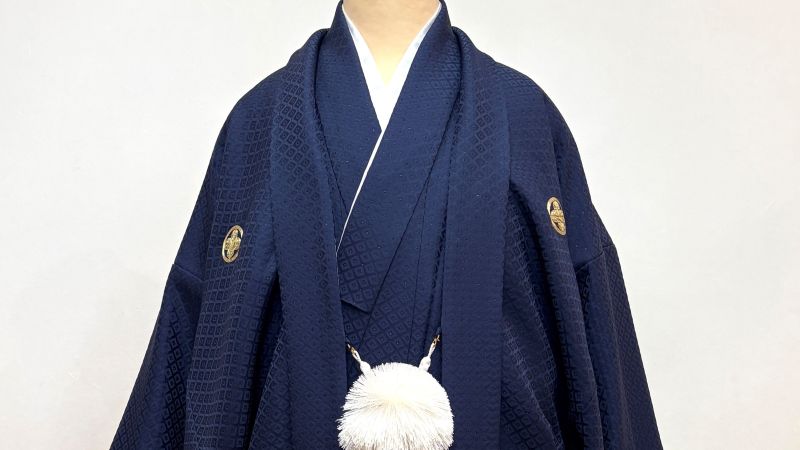 紺紋付　TANAN丹庵