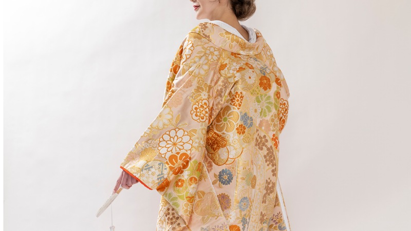 色打掛 梅花雪輪取 Bridal kimono TANAN丹庵