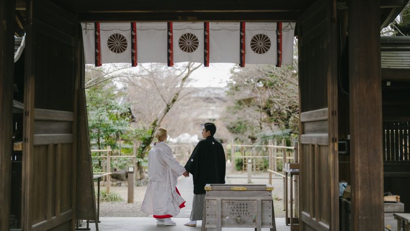 二人挙式　梨木神社　TANAN丹庵
