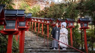 貴船神社 結婚奉告祭・前撮り　TANAN丹庵